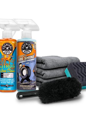 Wheels & Tires Renewal Deluxe Kit w/ Sheepskin Brush