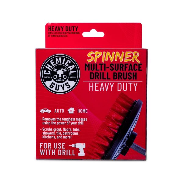 Chemical Guys Spinner Carpet Drill Brush. Heavy Duty