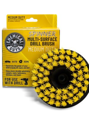 Chemical Guys Spinner Carpet Drill Brush. Medium Duty