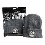 Chemical Guys Full Ribbed Beanie. Gray