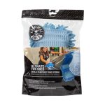 Ultimate Two Sided Chenille Microfiber Wash Sponge. Blue