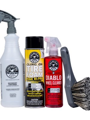 The Diablo Wheel Cleaning & Tire Foaming Shine Kit