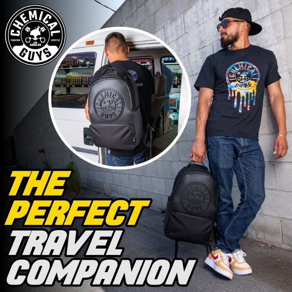 Legacy Stealth Multipurpose Backpack for Travel. Work. School. & Detailing with Laptop Sleeve