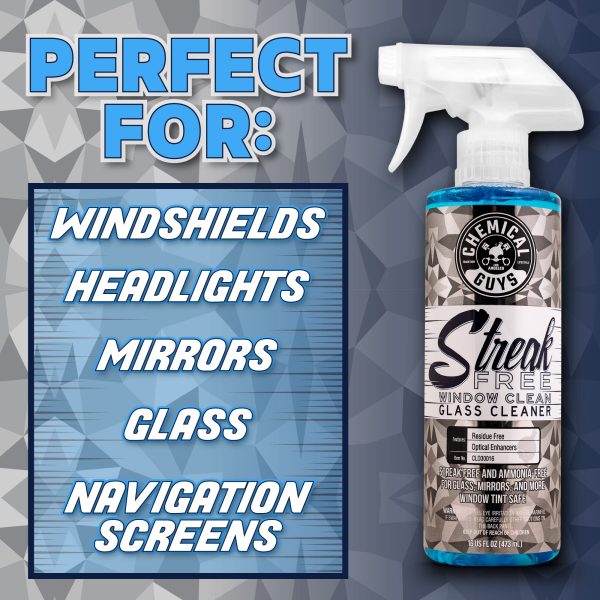 Streak Free Window Clean Glass Cleaner