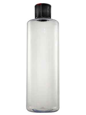 Clear Secondary Bottle w/ Black Spout