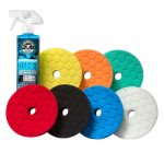 Detail and Polish 6.5 Buffing Pad Variety Pack w/Polishing Pad Cleaner