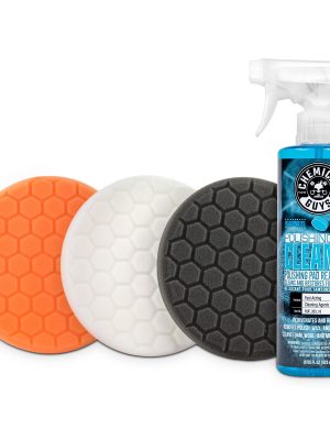 Buffing Pad Sampler Kit w/Polishing Pad Cleaner