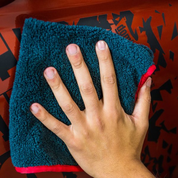 Premium Red Line Microfiber Towel 3-Pack