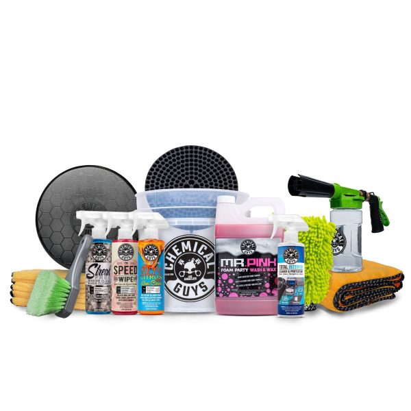 Mr. Pink Ultimate Detailing Foam Party Kit with Foam Gun