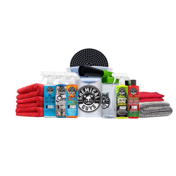 All in One Foam Blaster Wash & Wax Ultimate Kit w/Bucket